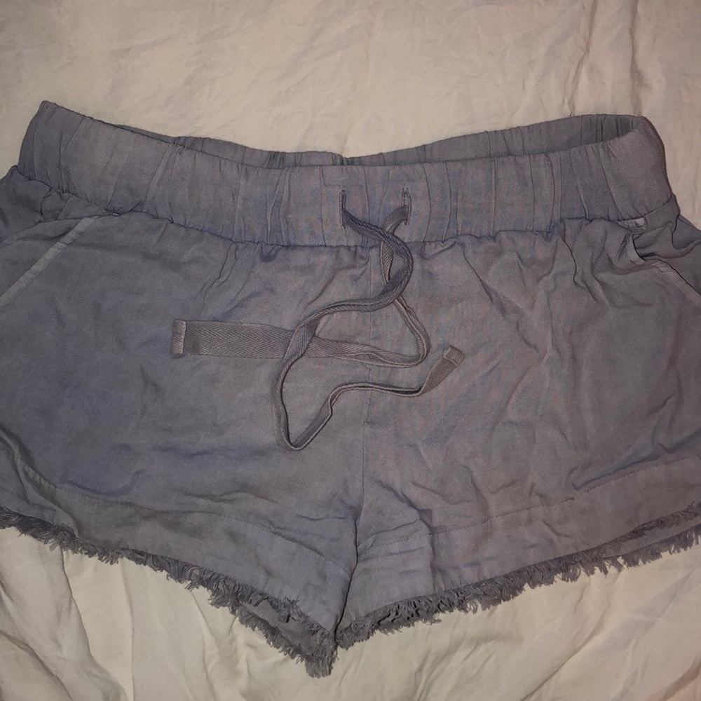 Cloth & Stone Light Blue Shorts